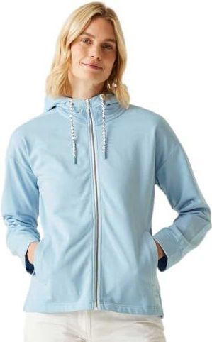 Regatta Womens Bayletta Hoody II jas met volledige rits, Chambray Blauw, 40