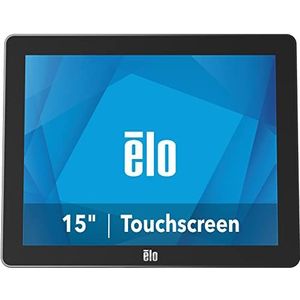 Elo EloPOS 15 inch POS-systeem, 15 inch touchscreen 4:3 met i3, zonder besturingssysteem, 4 GB RAM, 128 GB SSD en wandhouder met aansluithub