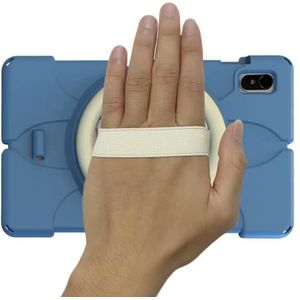 Case Geschikt for Lenovo Legion Y700 TB-9707F TB-9707N 8.8 ""Silicon Zachte Beschermende Etui Shell 2022 Tablet Case Kids cover(Color:Navy)