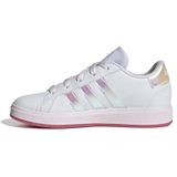 adidas Uniseks-Kind Grand Court Lifestyle Lace Tennis Shoes, ftwr white/almost pink/pink fusion, 38 EU