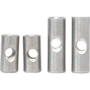 Meubelcilinderbouten, Pak van 5-10 stuks M4-M6 304 roestvrijstalen hamerbouten met inbus for houten meubels(M6X30-5PCS)
