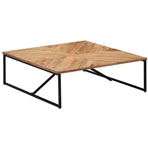 DIGBYS Salontafel 110x110x36 cm Massief Acacia Hout