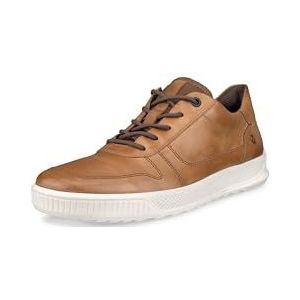ECCO Men's Byway Origin Tie Casual Sneaker, Camel Nubuck, 13-13.5