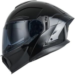 Geïntegreerde Modulaire Opklapbare Voormotorhelm Met Dubbel Vizier Motorhelmen DOT/ECE Goedgekeurde Integraal Opklapbare Motorhelm Voor Mannen En Vrouwen E,M/57-58CM