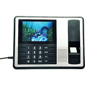 Inklokken Machine Biometrische vingerafdruk USB-prikklok Engels Voice Attendance Recorder Timing Employee Sensor Machine Reader