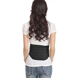 Tailleband, Zelfverwarmende magnetische therapie Onderrugsteun Verstelbaar for mannen Vrouwen Pijnverlichting en letsel Hernia(L)