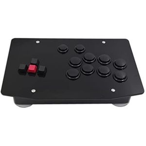 RAC-J500K Toetsenbord plus knop Mixbox Arcade Fighting Joystick USB Computer mobiele telefoon Computer accessoires (Size : Black)