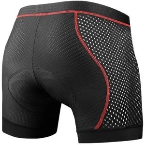 LNNXSZ Fietsen Bib Panty Fietsen Ondergoed Mountain MTB Fiets Fietsen Shorts Rijfiets Sport Ondergoed Compressie Panty Shorts 5D Gewatteerde, Met anti-slip band, S