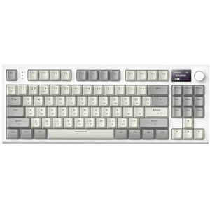 Komdndht K86 Tri-Mode RGB Hot-Swappable Russische Mechanische Toetsenbord Russische Draadloze Bluetooth Russische Gaming Toetsenbord, Een Eenvoudige Installatie