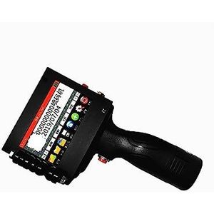 Handheld inkjetprinter, Draagbare Handheld Inkjet Printer for Logo/Lot/Serienummer/Label/Barcode/QR Code, Smart Snel Droog Afdrukken,Kantoorprinter