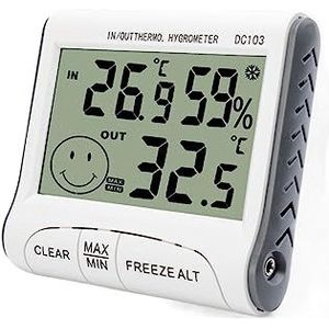 Thermometer Hygrometer Lcd-scherm Digitale Temperatuur Vochtigheid Hoge Precisie Slimme Sensor Nauwkeurige Monitor(NO app use D)