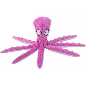 Hondenknuffel Octopus - hondenknuffel - Piepspeelgoed - Hondenspeelgoed - Octopus - Paars