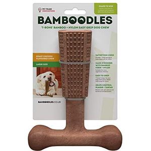 Bamboodles T-Bone Dog Chew voor zelfs de meest agressieve kauwers GROTE KIP