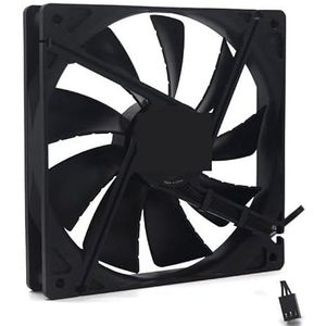 140mm Mute Koelventilator 14cm T1402512M-3M 140X25mm DC 12V 0.30A (0.18A) 1200RPM Ventilatoren 3-pins Voeding voor EVGA