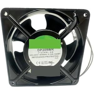 Voor SUNON DP209WR 2123HBT.GN AC 220V 0,13A 120x120x38mm 2-draads serverkoelventilator