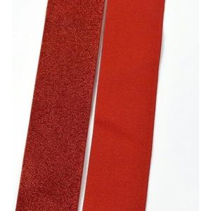 2/3/5 meter 25-50 mm nylon elastische band voor kleding rok stretch singelband rubberen band riem lint DIY kledingstuk naaien accessoires-rood-25mm-5 meter