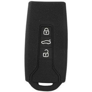 Autosleutel beschermhoes 3-knops Siliconen Sleutelhangerhoes Voor Touareg 2020 2019 2018 Autosleuteltas/-hoes Portemonnee Houder Sleutel