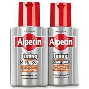 Alpecin - Tuning-shampoo - Zwart - 2 x 200 ml - Voor Grijs Haar