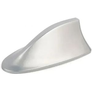 Audio- & videoantennes voor auto Auto Haaienvin Antenne Radio FM Signaal Voor Alle Auto's Antennes Auto Exterieur Styling Vervangende Onderdelen Autoradio Antenne(Silver)