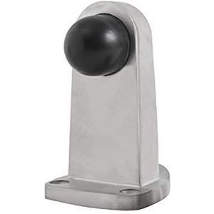 ZSLBMD - Roestvrijstalen Deurstoppers - Zwaar - Rubber Geluiddemper - Geschikt voor Zware Deuren