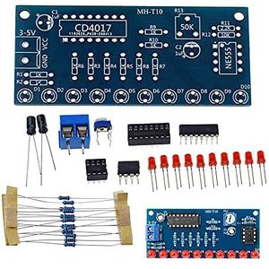 Reland Sun NE555 + CD4017 10 CH LED Licht Water Elektronische Suite Printplaat