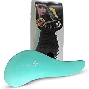 Ontwarrende haarborstel voor klitvrij haar - Beste Glide Thru Detangler Brush voor vrouwen, meisjes en kinderen voor nat, droog, fijn, afro, dik, golvend, krullend of dun haar in blauw