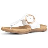 Gabor - Dianets - Sleehak - Wit - Best Fitting - Klittenbandsluiting