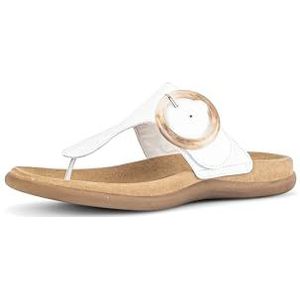 Gabor - Dianets - Sleehak - Wit - Best Fitting - Klittenbandsluiting