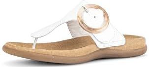 Gabor - Dianets - Sleehak - Wit - Best Fitting - Klittenbandsluiting