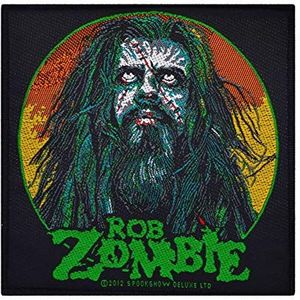 ROB ZOMBIE Patch Zombi Face Patch 10 x 9,5 cm Hard Rock Heavy Metal