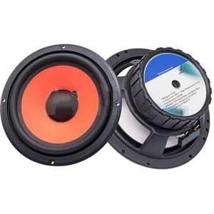 Tweeter auto Tweeters voor auto 1 Kit 2-weg combinatie luidsprekerset 250W 6,5 inch autoluidsprekerset Dome tweeter woofer audiohoornsetset