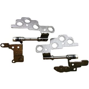 Laptop LCD scherm Scharnieren As Schacht Voor For Lenovo For Chromebook S340-14 Zilver