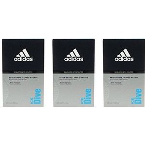Adidas Basic Line Ice Dive After Shave, 3 x 100 ml
