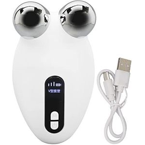 Microcurrent Facial Beauty Machine Fade Fine Lines Huidverstrakking Lifting Face Massage Roller voor Face Lift, Rimpelverwijdering, Anti-aging