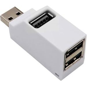 Meerdere Port USB2.0 Hubs 3 Port Splitter Adapter Voor Laptop Auto Tablet Lucht En Extra Apparaten