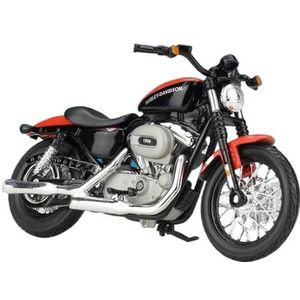 For Harley 2009 FXDFSE CVO Fat Bob Model Auto Simulatie Legering Motorfiets Metalen Speelgoed Auto Speelgoed Gift Collectie 1:18 (Color : 2007 XL)