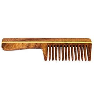 eSplanade Houten kam voor mannen en vrouwen - Sheeshamhout handgemaakt antistatisch haar, baard (sheeshamhout)