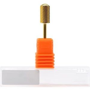 DHRCONPA Cilindrische ronde slijpkop for nagelboor for kunst, geschikt for nagellak en manicure