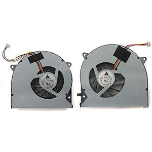 LMNCBVYA FCQLR CPU + GPU Cooling Fan for ASUS G75 Series - High-Performance Replacement Cooler for G75V, G75VW, G75VX Models