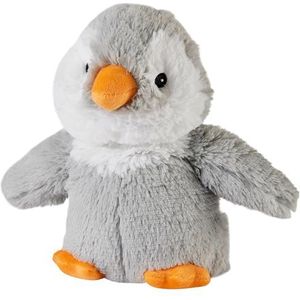Warmies Knuffel Baby Pinguïn Magnetron Tarwezak, Geurend naar Franse Lavendel en Verzwaard, Warm of Koud Knuffeldier voor Ontspanning en Warme Verlichting, Geschikt voor Alle Leeftijden