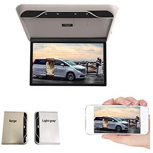 Draagbare dvd-speler voor videospelers op hoofdsteunen in auto's 19 Inch Auto Monitor Hd Lcd-scherm Auto Video Playe 1080P Auto Plafond Dak Mount Display Draagbare Multimedia Tv Link met HD-roterend s