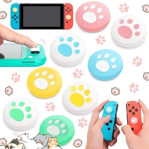 Joystick van Silicon, 8 Stuks, Zachte Silicon Joystickhoes, Analoge Controller, Voor PS4, PS3, PS2, Xbox One/360 (4 Paren)