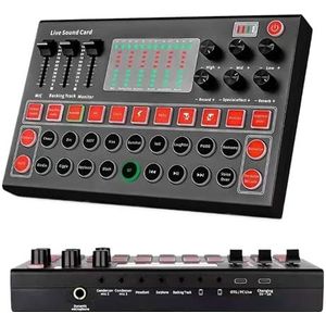 M9 Audio-interface Geluidskaart Live Voice Mixer Externe USB-geluidskaart Meerdere effecten Geluidskaart Mixer Board - Ongelooflijk veelzijdig