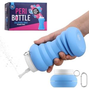 Cynpel - Peri-fles - Opvouwbaar en Draagbaar Bidet - Blauw - 600 ml
