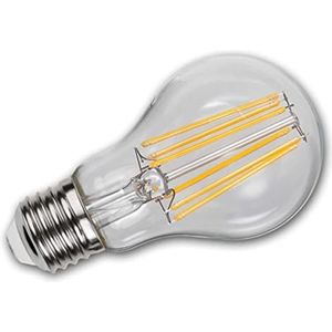 E27 filament LED lamp met schemersensor, vermogen 8W, lichtkleur warm wit, 1050lm, lichtgevoeligheid <30 lux
