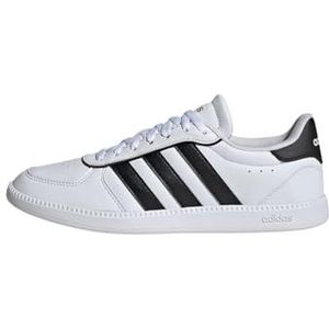 adidas Breaknet slanke schoenen, synthetisch bovenwerk, wit, Cloud White Core Zwart Goud Metallic, 7 UK