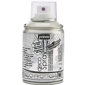 Pebeo Deco Spray, glitter zilver, 100 ml