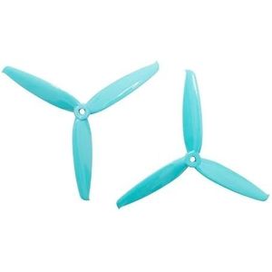 Drone Accessories 6 paar for Gemfan Flash 6042 6x4.2x3 6 Inch 3-Blade for PC CW CCW Propeller RC Racing Modellen Multicopter Frame Onderdeel Accessor (Color : 6 pair blue)