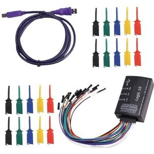 1 x AA46 Logic USB Logic Analyzer voor officiële versie monstersnelheid 100 m 16 kanalen instrumenten