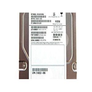Hewlett Packard Enterprise 516810-003 HP 600GB 15K 6G LFF SAS HDD (516810-003)